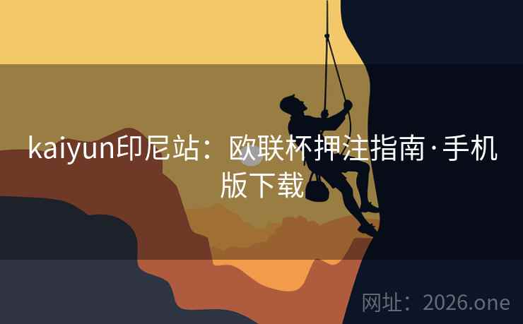 kaiyun印尼站：欧联杯押注指南·手机版下载  第2张
