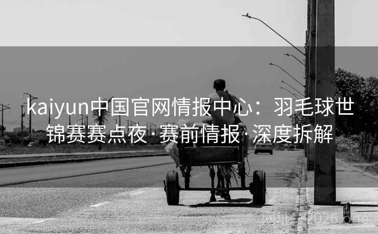kaiyun中国官网情报中心：羽毛球世锦赛赛点夜·赛前情报·深度拆解  第2张
