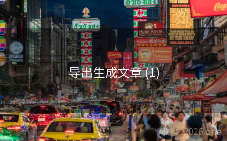 导出生成文章 (1)  第1张