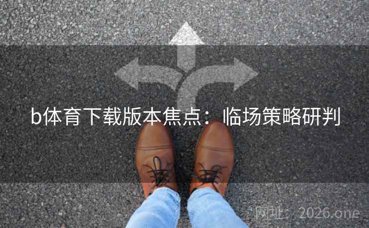 b体育下载版本焦点：临场策略研判  第1张