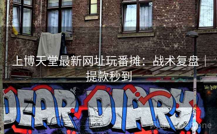 上博天堂最新网址玩番摊：战术复盘｜提款秒到  第2张