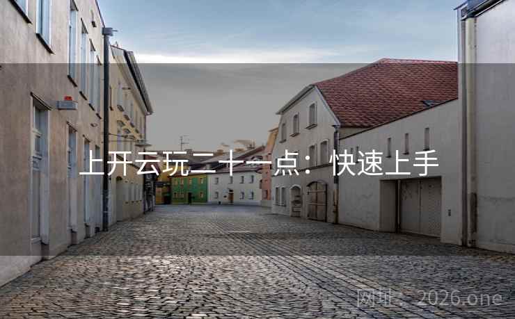 上开云玩二十一点：快速上手  第1张