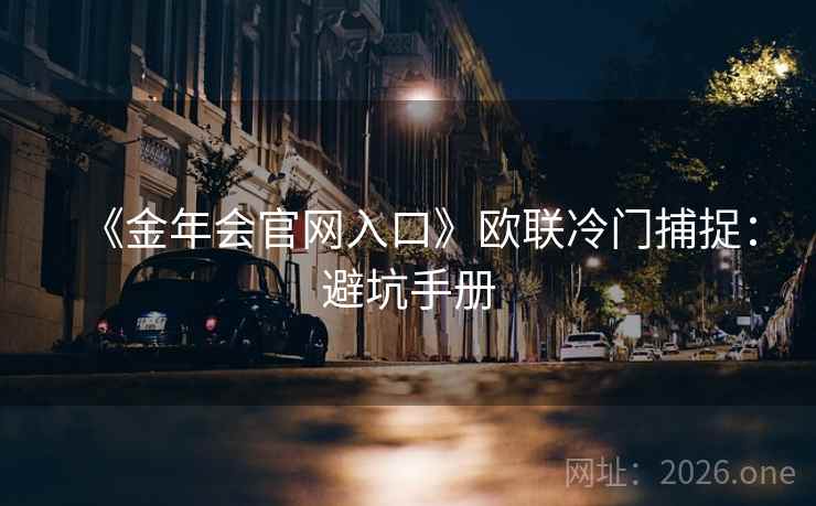《金年会官网入口》欧联冷门捕捉：避坑手册  第2张