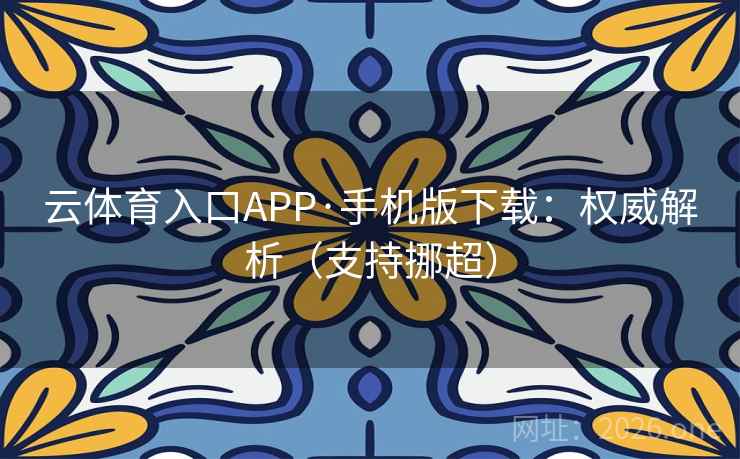 云体育入口APP·手机版下载：权威解析（支持挪超）  第2张