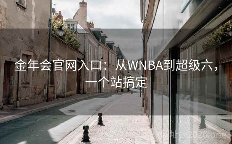 金年会官网入口:从WNBA到超级六,一个站搞定  第1张 金年会官网入口:从WNBA到超级六,一个站搞定  第1张