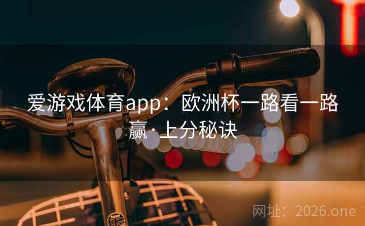 爱游戏体育app:欧洲杯一路看一路赢·上分秘诀  第2张 爱游戏体育app:欧洲杯一路看一路赢·上分秘诀  第2张