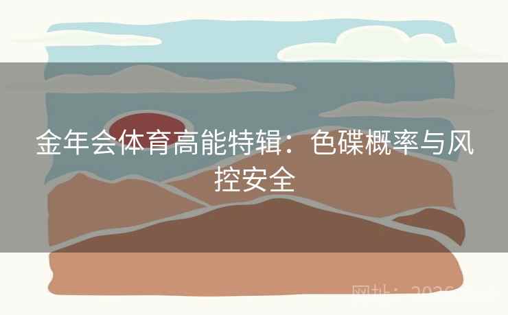 金年会体育高能特辑：色碟概率与风控安全  第2张